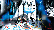 Century 21, Jeremy Blake (American, Fort Sill, Oklahoma 1971–2007 New York), Single-channel digital animation, color, sound, 12 min.