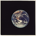 Blue Marble, Harrison Schmitt  American, Polaroid laser print