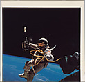 Ex White Extravehicular Activity (EVA), James McDivitt  American, Polaroid Laser Print