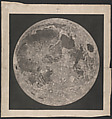 Lunar Planisphere, Flat Light, John Russell British, Engraving