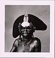 Enga Tribesman, New Guinea, Irving Penn  American, Gelatin silver print