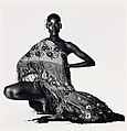 Naomi Sims in Scarf, New York, Irving Penn American, Gelatin silver print