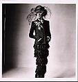 Nicole Kidman in a Chanel Couture, Lagerfeld's Mannish Tweed Jacket, New York, Irving Penn  American, Gelatin silver print