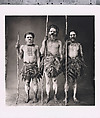 Three New Guinea Men Painted White, Irving Penn  American, Platinum-palladium print