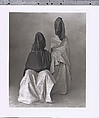 Two Guedras, Morocco, Irving Penn  American, Platinum-palladium print