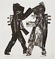 Two Miyake Warriors, New York, Irving Penn American, Platinum-palladium print
