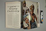 "The Quest for Beauty in Dahomey," Vogue, Irving Penn American, Offset lithography
