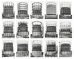 Gas Tanks (Germany, Belgium, United States, and Great Britain), Bernd and Hilla Becher (German, active 1959–2007), Gelatin silver prints