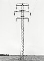 High Tension Pylon near Düsseldorf, Germany, Bernd and Hilla Becher  German, Gelatin silver print