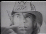 Firechief, William Wegman  American, Single-channel digital video, transferred from Sony CV 1/2-inch video tape, black-and-white, sound, 24 sec.