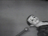 Puppet, William Wegman  American, Single-channel digital video, transferred from Sony CV 1/2-inch video tape, black-and-white, sound, 54 sec.