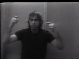 Laundromat, William Wegman  American, Single-channel digital video, transferred from Sony AV 3600 1/2-inch video tape, black-and-white, sound, 44 sec.
