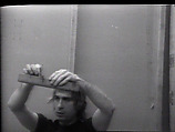 Nail Business, William Wegman American, Single-channel digital video, transferred from Sony AV 3600 1/2-inch video tape, black-and-white, sound, 28 sec.