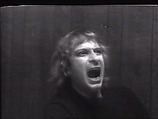 Growling, William Wegman American, Single-channel digital video, transferred from Sony AV 3600 1/2-inch video tape, black-and-white, sound, 1 min.