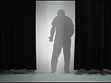 Stagehand, William Wegman  American, Single-channel digital video, transferred from Sony MiniDV video tape, color, sound, 49 sec.