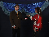 Hockey, William Wegman American, Single-channel digital video, transferred from Sony MiniDV video tape, color, sound, 2 min., 1 sec.