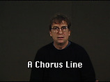 A Chorus Line, William Wegman American, Single-channel digital video, transferred from Sony MiniDV video tape, color, sound, 40 sec.
