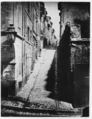 Rue des Grands Carmes, Vue prise de la Rue Ste. Marthe, Marseille, Adolphe Terris French, Salted paper print from glass negative