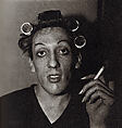 A young man in curlers at home on West 20th Street, N.Y.C., Diane Arbus American, Gelatin silver print
