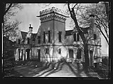 [Gothic Revival House, Residence of W.H. Prescott, Swampscott, Massachusetts], Walker Evans  American, Film negative