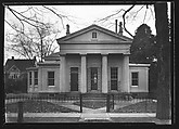 [Greek Revival House, Kingston, New York], Walker Evans  American, Film negative