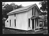[Folk Victorian Cottage, Oak Bluffs, Martha's Vineyard, Massachusetts?], Walker Evans  American, Film negative