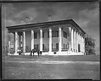 [Greenwood Plantation House with Horses Grazing, Louisiana], Walker Evans  American, Film negative