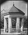 [Greek Revival Gazebo, Possibly Burnside, Louisiana], Walker Evans  American, Film negative
