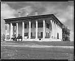 [Greenwood Plantation House with Horses Grazing, Louisiana], Walker Evans  American, Film negative