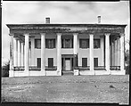 [Greenwood Plantation House, Louisiana], Walker Evans  American, Film negative