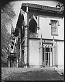 [Afton Villa Plantation Façade Corner, Baines, Louisiana], Walker Evans  American, Film negative