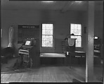 [Church Interior with Pump Organ, Alabama], Walker Evans  American, Film negative