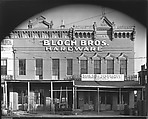 [Bloch Brothers Hardware Store, Selma, Alabama], Walker Evans  American, Film negative