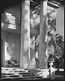 [Façade Detail of Melrose Plantation House, Natchez, Mississippi], Walker Evans  American, Film negative