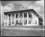 [Greenwood Plantation House with Horses Grazing, Louisiana], Walker Evans  American, Film negative