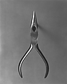 [Chain-nose Pliers], Walker Evans  American, Film negative