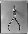 [Chain-nose Pliers], Walker Evans  American, Film negative