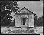 [Clean Hill Wooden Schoolhouse, Alabama], Walker Evans  American, Film negative