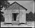 [Clean Hill Wooden Schoolhouse, Alabama], Walker Evans  American, Film negative