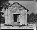 [Clean Hill Wooden Schoolhouse, Alabama], Walker Evans  American, Film negative