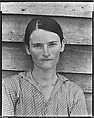 [Allie Mae Burroughs, Hale County, Alabama], Walker Evans  American, Film negative
