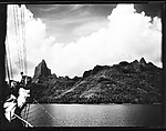 [South Seas: Rock Formations and Mountain Range, with Cressida Rigging in Foreground], Walker Evans (American, St. Louis, Missouri 1903–1975 New Haven, Connecticut), Film negative