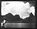 [South Seas: Rock Formations and Mountain Range, with Cressida Rigging in Foreground], Walker Evans (American, St. Louis, Missouri 1903–1975 New Haven, Connecticut), Film negative