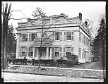 [Greek Revival House, Cooperstown, New York], Walker Evans  American, Glass negative