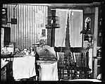 [Kitchen Interior with Birdcage and Virgin Mary Figurine, Brooklyn, New York], Walker Evans  American, Film negative
