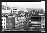 [93rd Street Apartment Buildings with East River in Distance, New York City], Walker Evans (American, St. Louis, Missouri 1903–1975 New Haven, Connecticut), Film negative