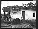 [General Store with People in Doorway and Pony Tied to Post, Havana Outskirts], Walker Evans (American, St. Louis, Missouri 1903–1975 New Haven, Connecticut), Film negative