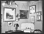 [Interior Detail Showing Corner Sink and Pictures on Wall, Storrs House, Hartford, Connecticut], Walker Evans (American, St. Louis, Missouri 1903–1975 New Haven, Connecticut), Film negative
