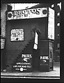 [License Photo Studio at Intersection of Baxter, Worth, and Park Streets, New York City], Walker Evans (American, St. Louis, Missouri 1903–1975 New Haven, Connecticut), Film negative