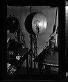 [Walker Evans's Darkroom at 92 Fifth Avenue with Enlarger and Lamp, New York City], Walker Evans  American, Film negative